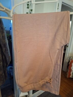 Wide Leg Fleece Jogger Pants